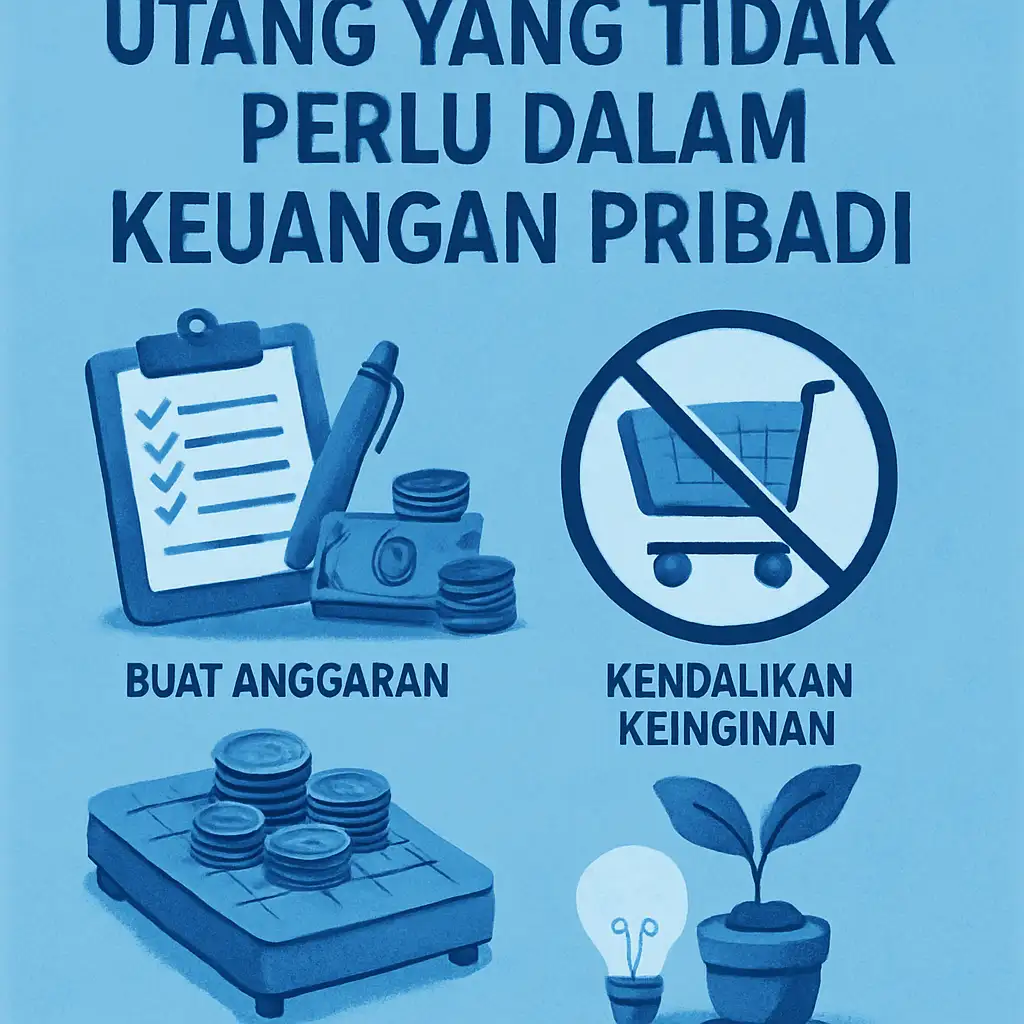 Tips Menghindari Utang yang Tidak Perlu dalam Keuangan Pribadi
